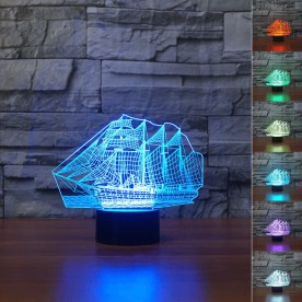 Lampe 3D LED Victoire